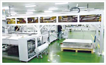 Glass, EVA & Back Sheet Loading Machine